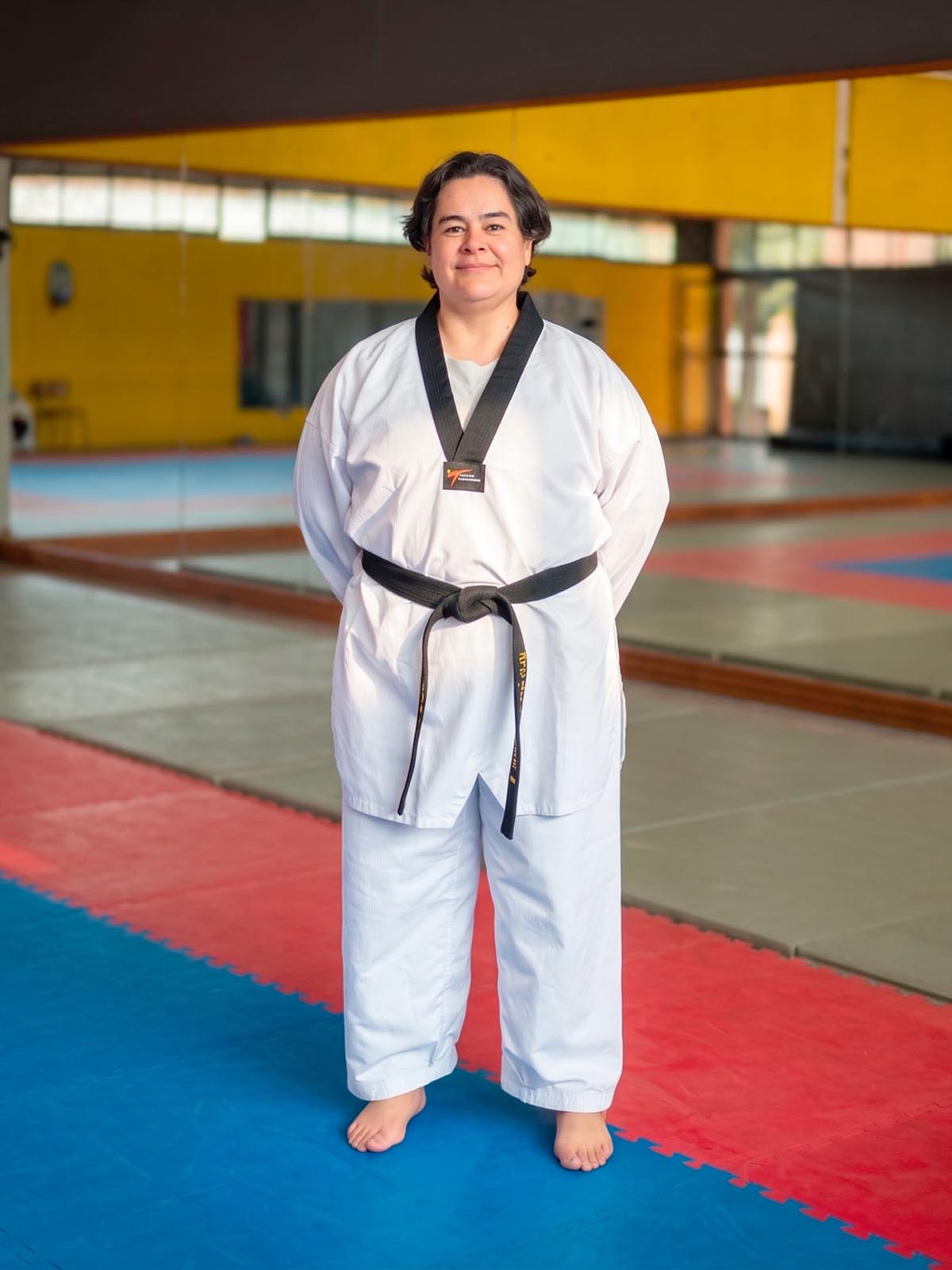 Mariana Díaz — Psicóloga y Cinta Negra en Taekwondo